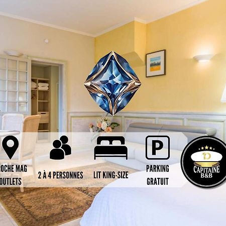 Le Saphir - Confort - Proche Mag Outlet Troyes - Parking Gratuit ปงต์-แซงต์-มารีย์ ภายนอก รูปภาพ
